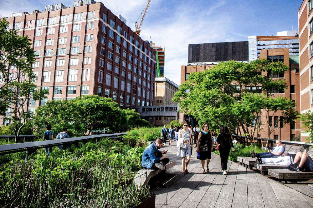 The High Line park