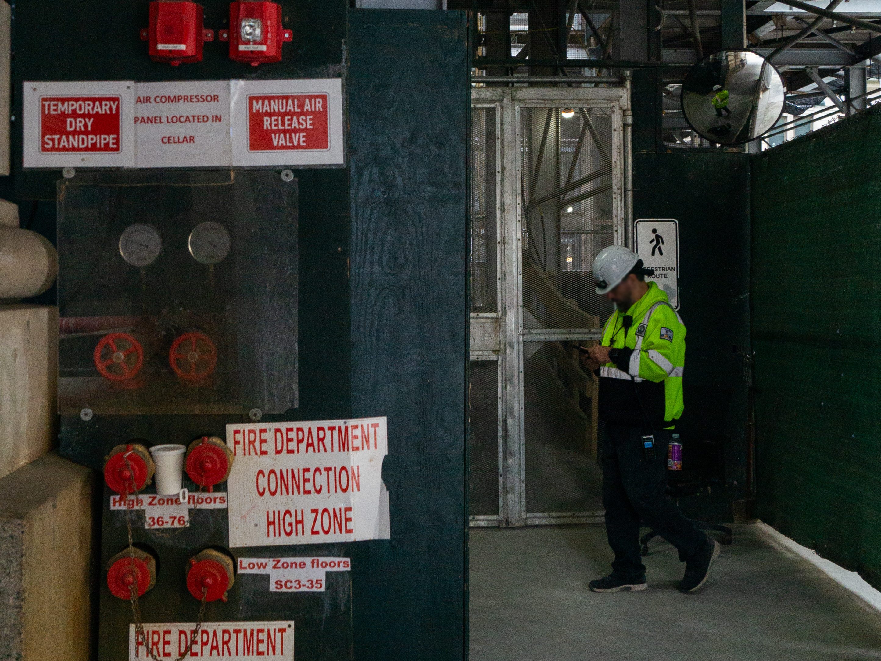 Construction worker safety equipment