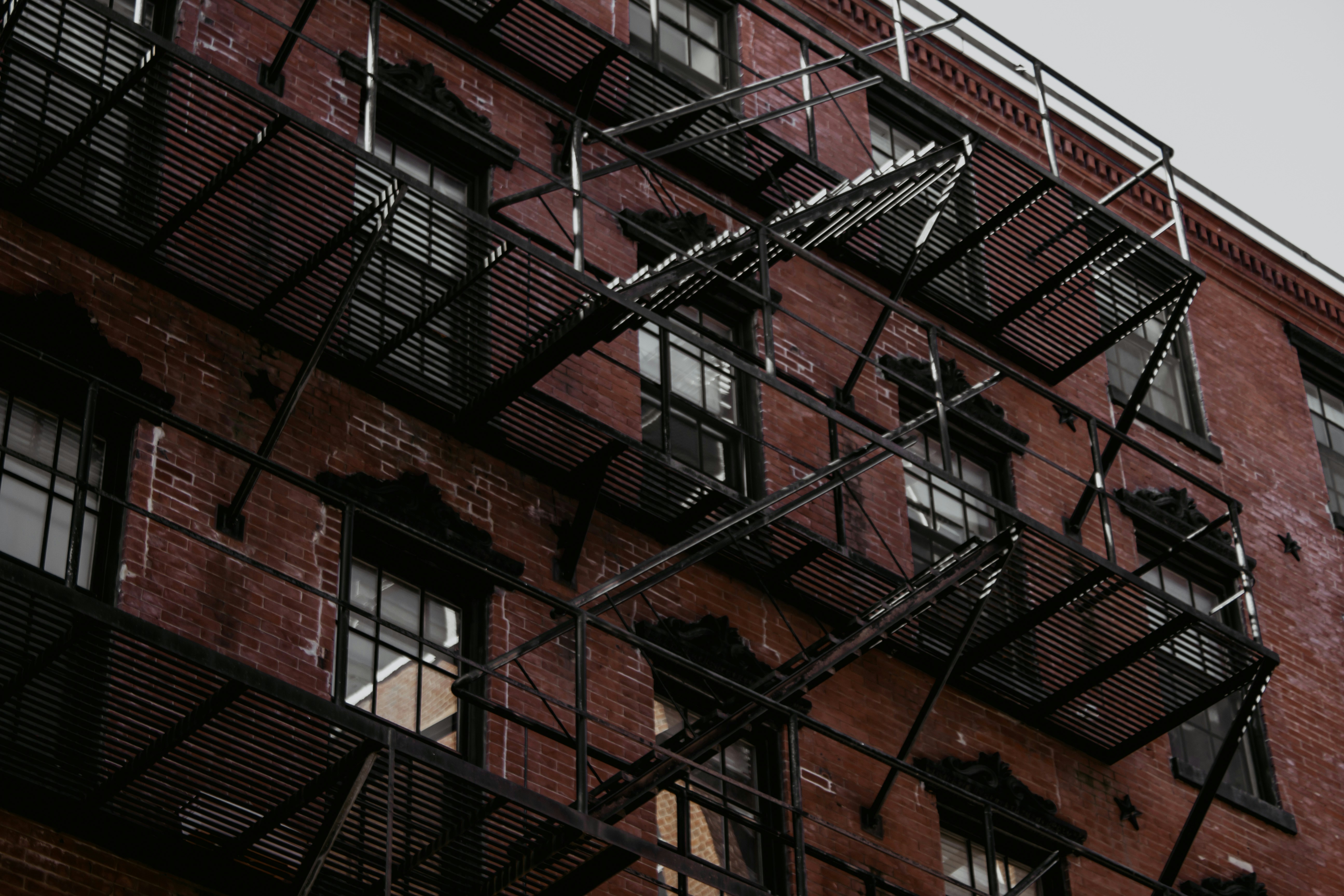 Fire escape on NYC building